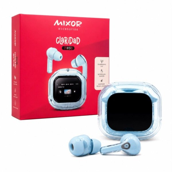 Producto - Auriculares Inalámbricos Mixor Claridad Tws CELESTE