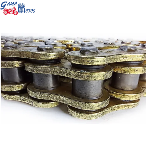 Producto - Cadena 520H 120L Reforzada Dorada C/Orring