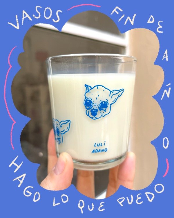 Producto - Vasos Chihuahua HAGO LO QUE PUEDO