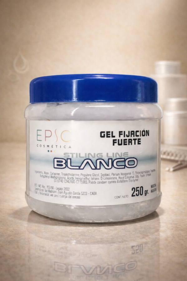Producto - gel fuerte blanco calvin klein epic x 250 grs