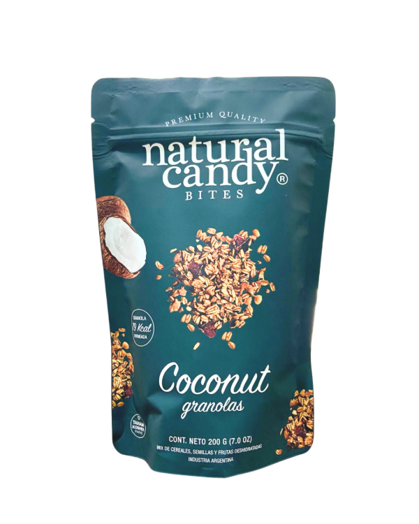 Producto - GRANOLA COCONUT NATURAL CANDY 200G