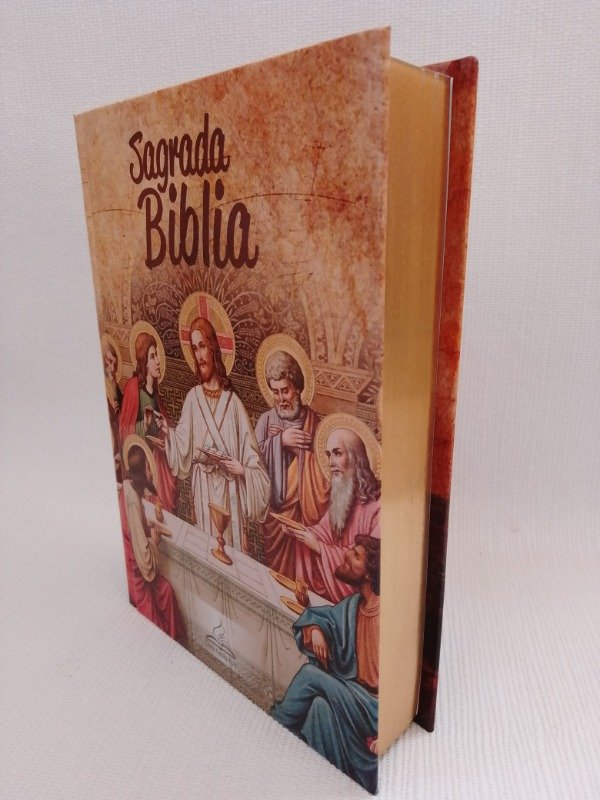 Producto - Biblia Dios Habla Hoy  Santa Cena canto dorado