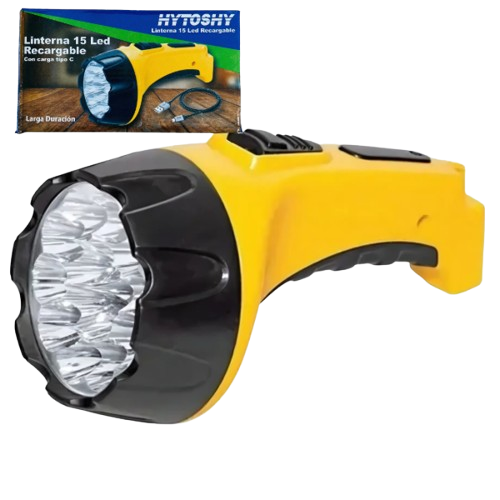 Producto - Linterna LED Recargable 15 Luces