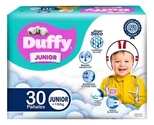 Producto - PAÑALES DUFFY HIPER J X30