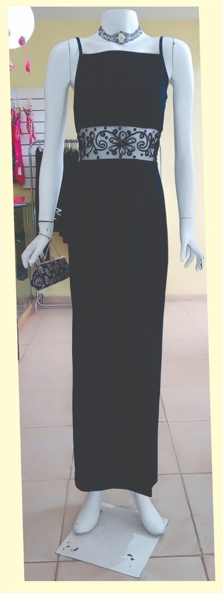 Producto - Vestido Amaia- Negro-Talle 1 ( equivale a T 38)
