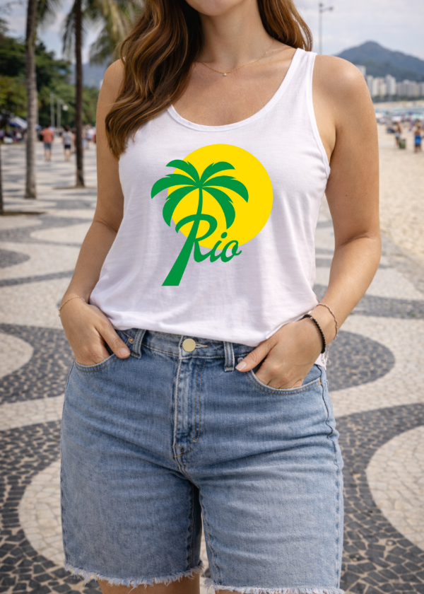 Producto - Musculosa Brasil (Rio palmera)