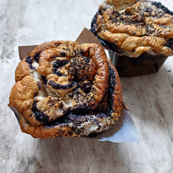 Producto - Muffin proteico arándanos