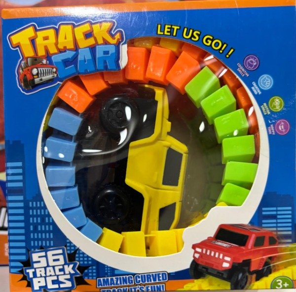 Producto - PISTA CON AUTO EN CAJA A PILA