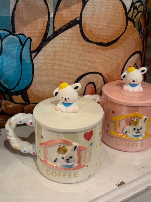 Producto - Taza de conejo COFFEE - beige (Efectivo: 25.200)
