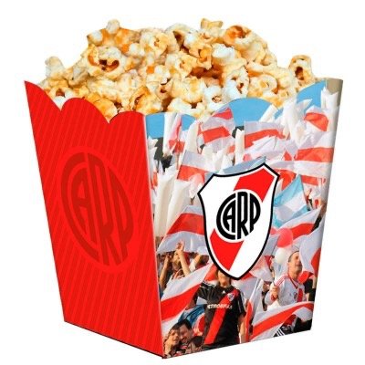 Producto - Cajitas de pochoclos River 6 unid