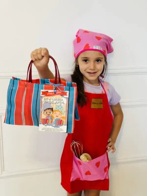 Producto - Kit de cocina con delantal de gabardina