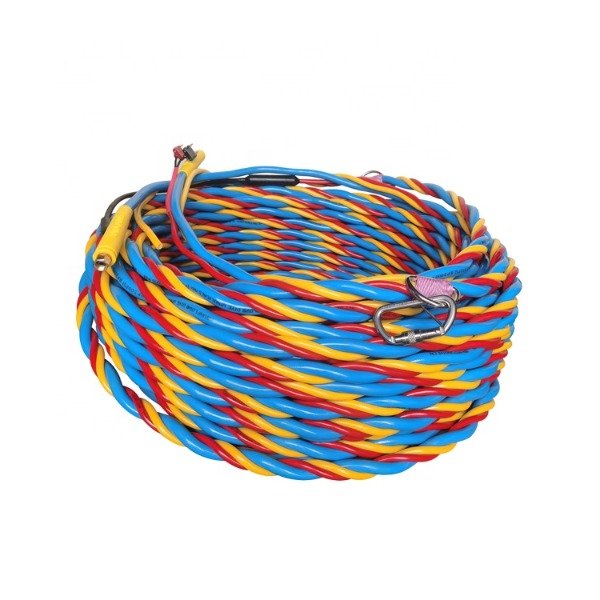 Producto - Cable umbilical militar de 3 partes para aire, neumo y comunicaciones 100 mts