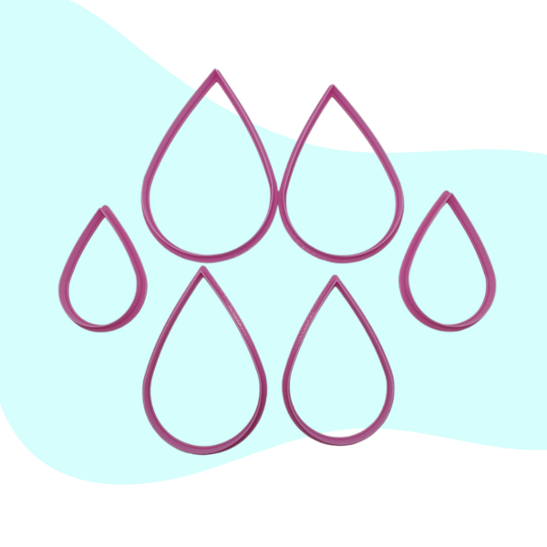 Producto - Set Cortantes Gotas Grandes x6 - 1