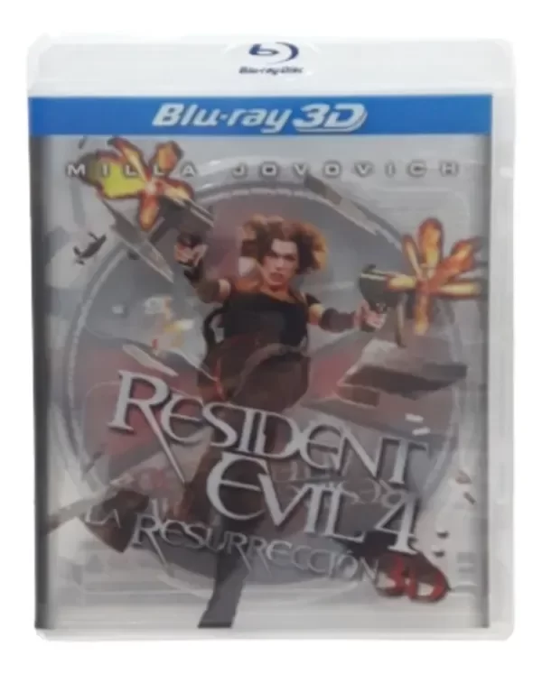 Producto - Resident Evil 4 La Resurreccion Pelicula Blu-ray 3d + 2d (usado)