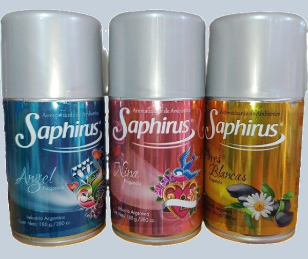 Producto - AROMATIZANTE SAPHIRUS X 3 UNIDADES
