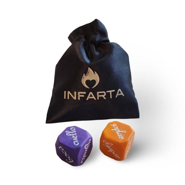 Producto - Dados Acciones Y Lugares azul