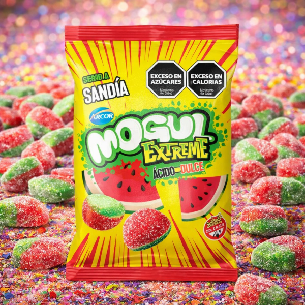 Producto - GOMITAS MOGUL EXTREME SANDIA 50g