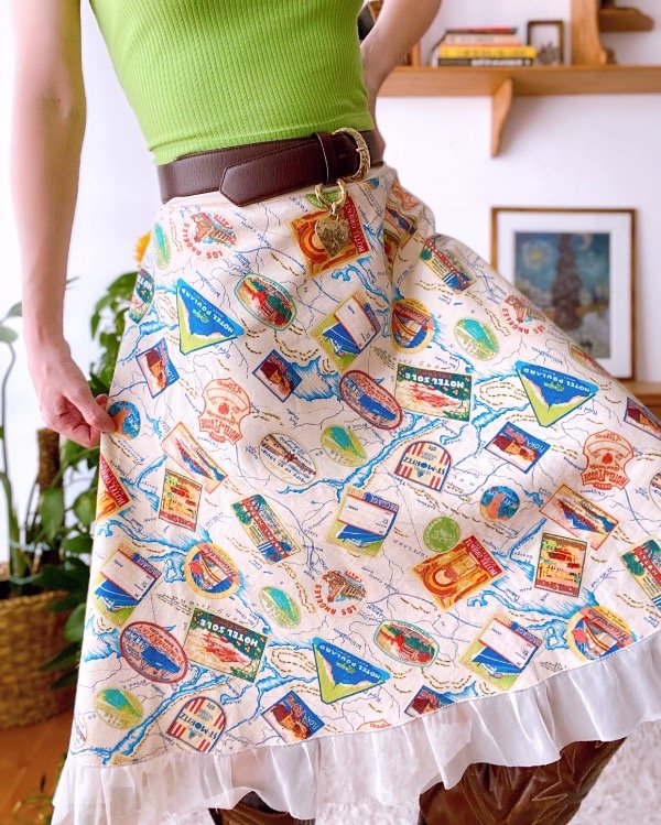 Producto - Falda Postcards