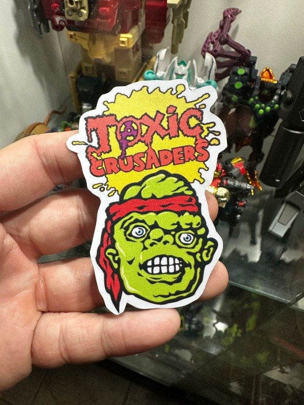 Producto - TOXIC CRUSADERS STICKER TOXIE