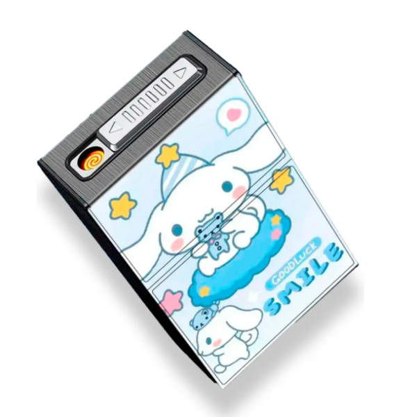 Producto - Cigarrera Cinnamoroll con encendedor electrico USB
