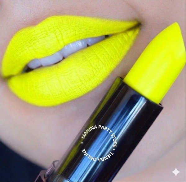 Producto - Labial flúor amarillo