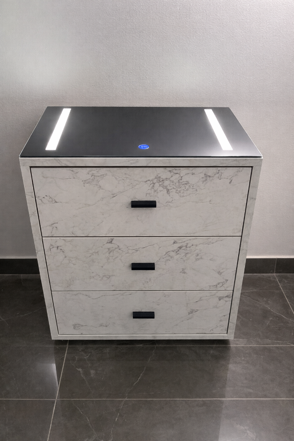 Producto - Mesa led 3 cajones