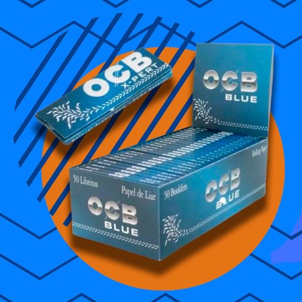 Producto - PAPELILLO OCB CELESTE BLUE X-PERT X 50 X 50UNI