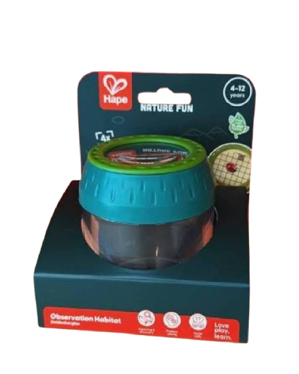 Producto - Frasco Visor De Insectos Con Lupa Para Exploración Didáctica - 0