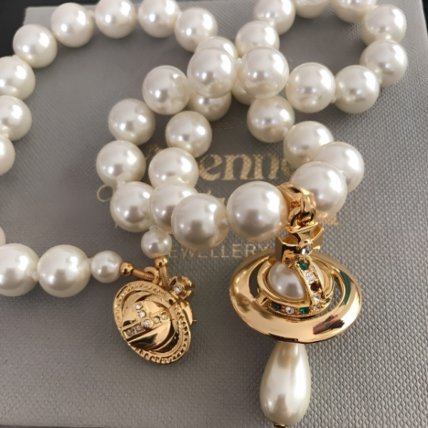 Producto - Collar Hachi Pearl Dorado - 1