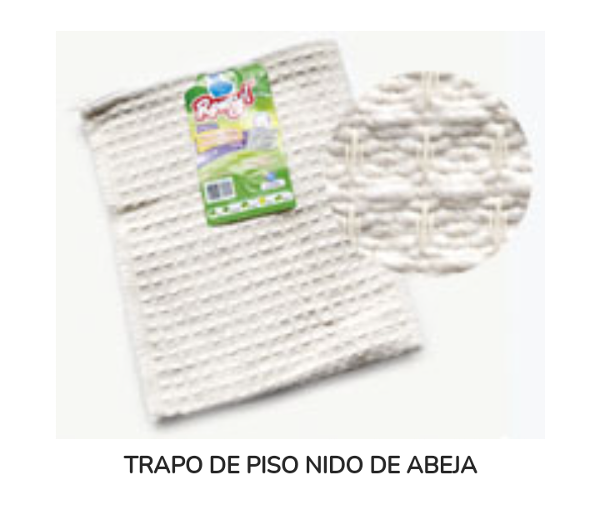 Producto - Trapo de piso nido de abeja ( por bulto de 12 unidades)