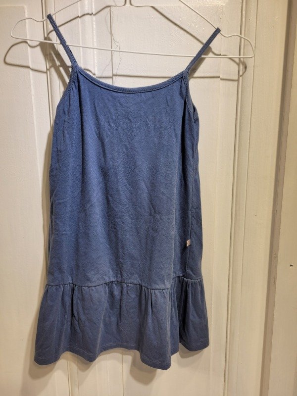 Producto - Vestido LE UTTHE  azul con tiritas Talle 4 años - PRECIO: 10X