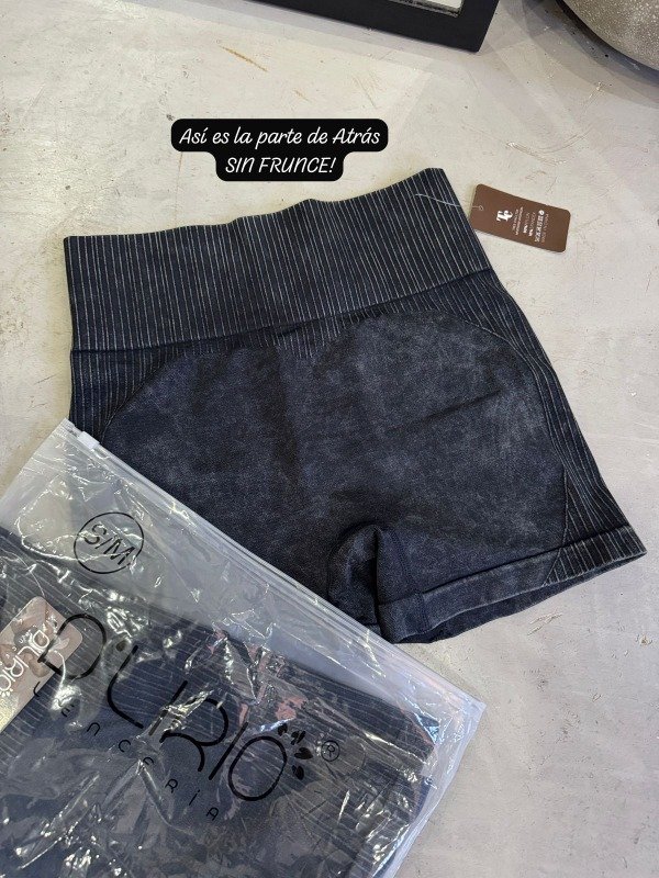 Producto - SHORT IMPORTADO PRELAVADO SIN FRUNCE - 3