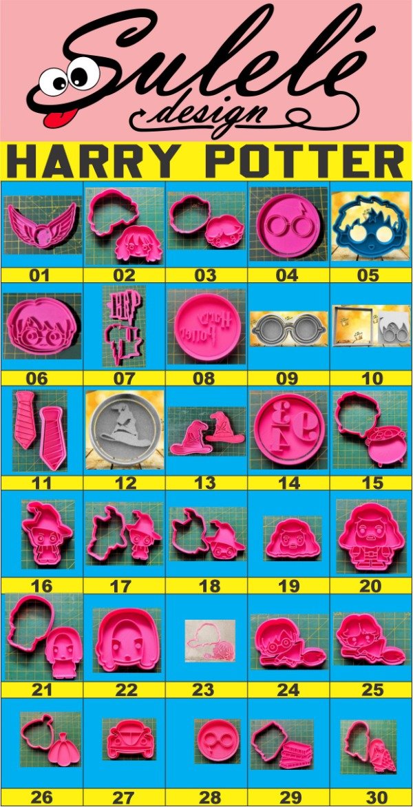 Producto - CORTANTES GALLETITAS HARRY POTTER - 0
