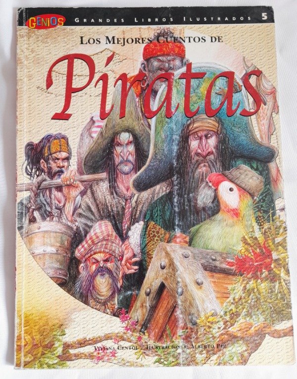 Producto - Los Mejores Cuentos De Piratas - Grandes libros Ilustrados #5 - Genios