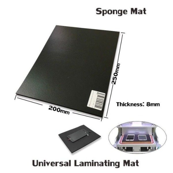 Producto - PAD NEGRO soft para glass suave 25x20cm espesor 8mm