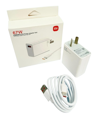 Producto - Cargador Xiaomi 67W + Cable tipo C
