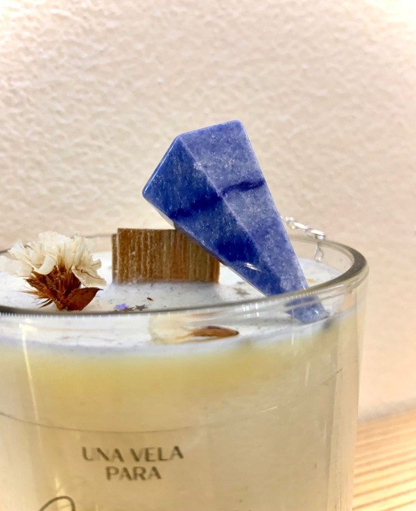 Producto - PENDULO CUARZO AZUL