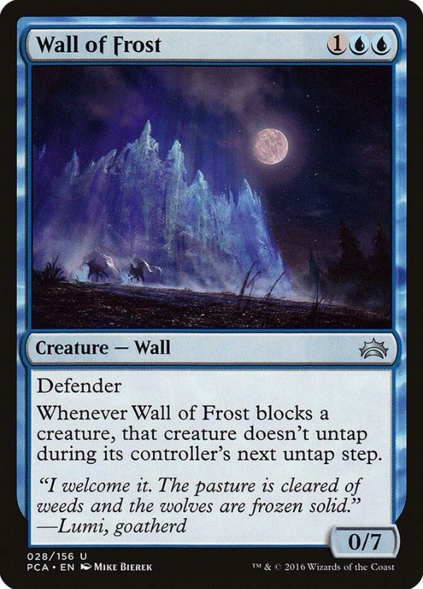 Producto - Wall of Frost  Planechase Anthology