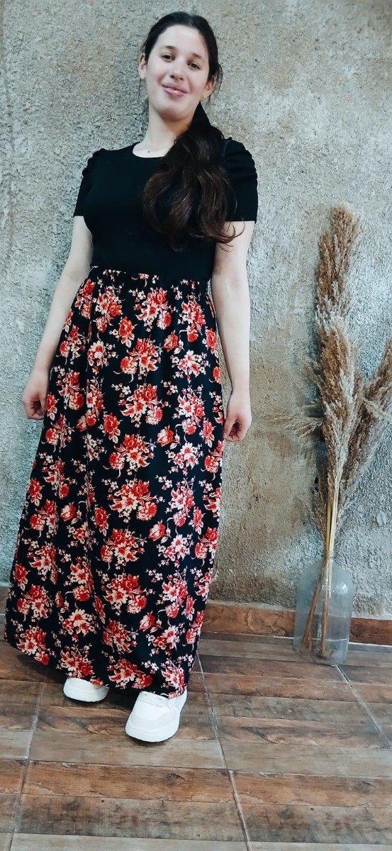 Producto - Faldas de lino estampadas (Nro2)