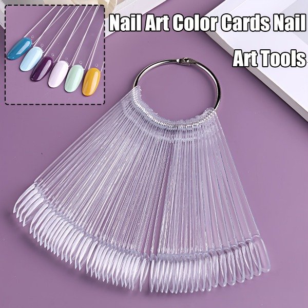Producto - 50 uñas para exhibición esmaltes