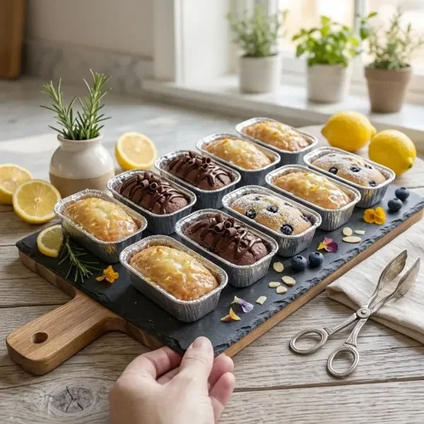 Producto - MOLDE MINI BUDIN R9 ALUMINIO DESCARTABLE X 50 Unidades - 0