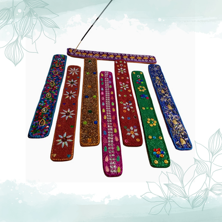 Producto - Porta sahumerio brillos