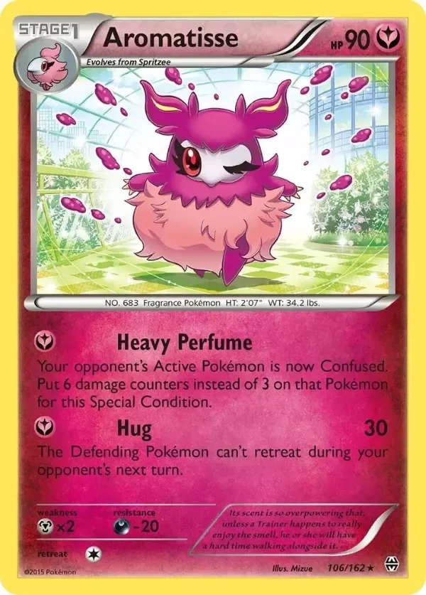 Producto - Aromatisse 106/162 Rare XY - BREAKthrough Pokemon TCG T1