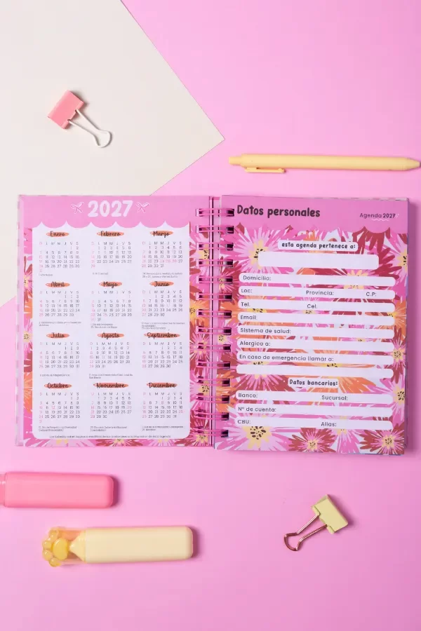 Producto - AGENDA MODERNA SEMANA A LA VISTA 2027 - 9