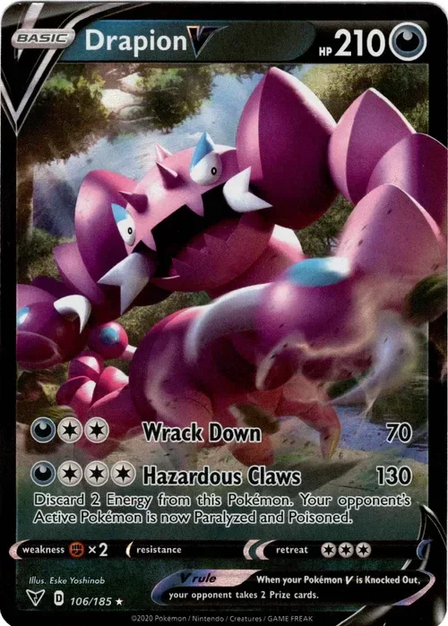 Producto - Drapion V - 106/185 - Vivid Voltage - Holo