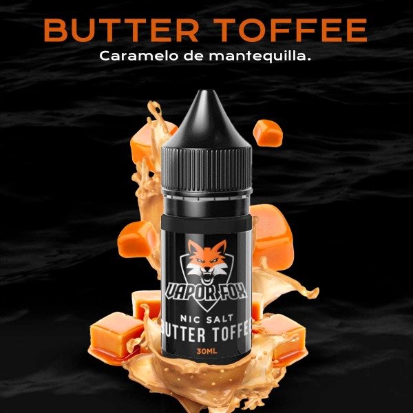 Producto - SALT VAPOR FOX Butter Toffe 30ml