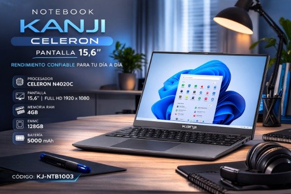 Producto - Notebook Kanji  Celeron