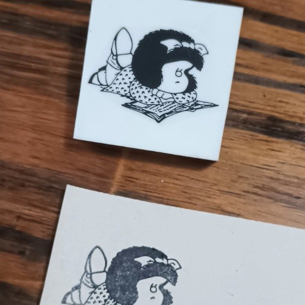 Producto - Sello Mafalda 5x5 cm