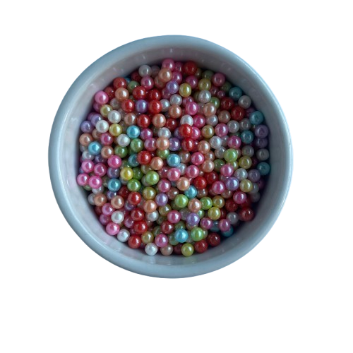 Producto - Perlas multicolor mediana x 50gr