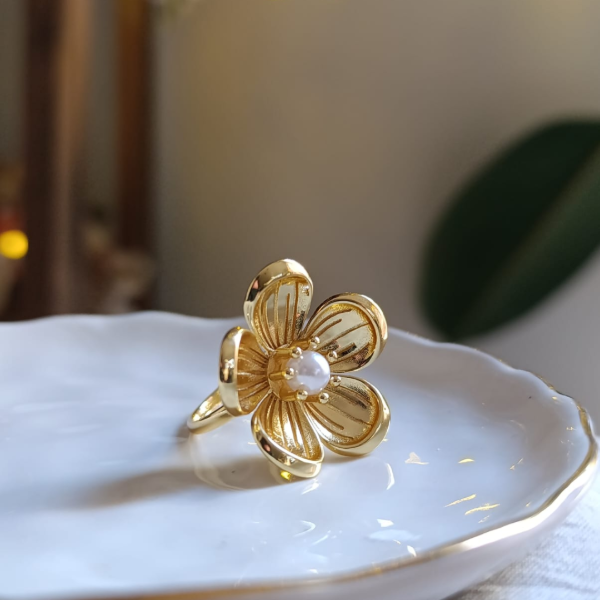 Producto - anillo Marga (dorado)